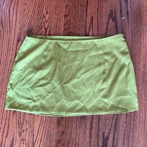 Danielle Guizio Micro Mini Stretch Skirt